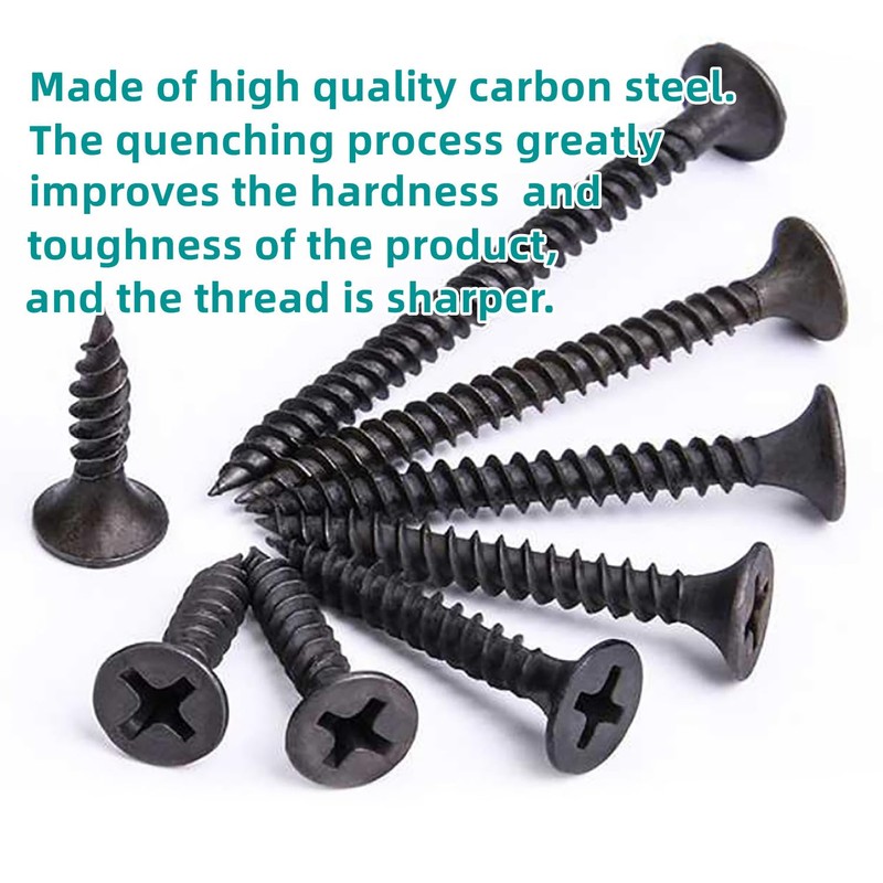 EBAIJQUO M3.5 x 20 mm Phillips Drywall Screws, Self Tapping