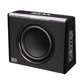 SDX Audio 10” Compact Active Subwoofer System Amplifier Preload Subwoofer