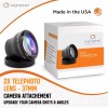 iOgrapher 37mm 2X Telephoto Zoom Lens, Lens Attachment Accessorie Smartphone