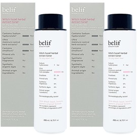 Belief Witch Hazel Herbal Extract Toner 200ml x 2 Softens and moisturizes skin / 빌리프 위치 헤이즐 허벌 익스트랙트 토너 200ml x 2개 피부를 부드럽고 촉촉하게