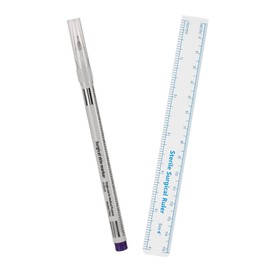 Beavorty 1 Set Eyebrow Tint Pen Brow Tattoo Pen for Beauty Salons Shops Skin Markers Makeup Positioning Tool