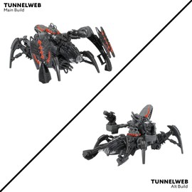 SNAP SHIPS Komplex Tunnelweb K.L.A.W. Spider Mech - Build to Battle - Make 2 Different Builds - Ages 8+