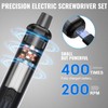 Mini Electric Screwdriver 3.7V, Cordless Screwdriver Set, Precision Electric Screwdrivers