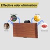 Yuoyar 2Pcs Wood Car Scents Air Freshener Visor Clips Diffuser