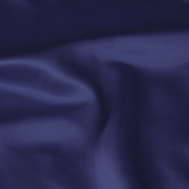 sourcing map Luxury Satin Oxford Pillowcases, Pair of 2 Navy