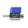Beduan Stainless Steel 5/16" Hose Barb to 1/4" NPT Male