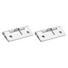 sourcing map 2Pcs Spring Hinge, 2" Length 304 Stainless Steel