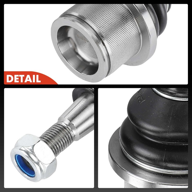 A-Premium 2 x Front Lower Ball Joint, Compatible with Hyundai