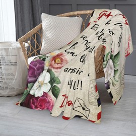 Aunt Gifts Blanket, Aunt Birthday Gift, Best Aunt Ever Gifts, Gifts for Aunts from Niece, Aunt Gifts from Nephew, Valentines Day Gifts to My Aunt Throw Blankets 60"x50"