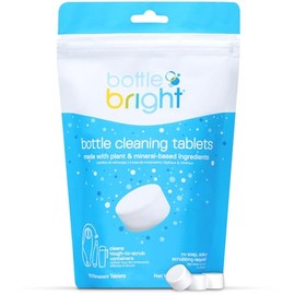 BOTTLE BRIGHT Bottle Bright Bulk Pack (78 Tablets)- Clean Stainless Steel, Thermos, Tumbler, Insulated, Plastic and Reusable Water Bottles –Bottle Bright Cleaning Tablets are Easy and Safe to Use
