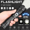 Mapskey Rechargeable Flashlights 990,000 High Lumens LED,Home Outdoor Emergency Powerful