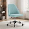 Simple Deluxe Simple Deluxe Armless Office Desk Chair, Modern Cute