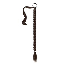 Traziewell Braids Hair Extension Long Braided Ponytail Straight Wrap Around Hair Extensions for Women Synthetic Hairpieces for Daily Wear Party High Temperature, 0406