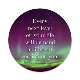 2X Sticker Set - Every Next Level of Your Life - for Phone Grip Stent Cell Phones Tablets (Stickers Only)