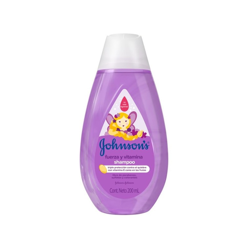 JOHNSON'S BABY SHAMPOO FUERZA Y VITAMINAS 200ML