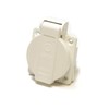 HOLZER Surface-Mounted Sockets, IP44, Cavity Sockets, Schuko Mounting Sockets, 16
