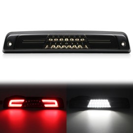 SHINEFIT LED 3rd Brake Light Replacement for Ram 1500 1994-1997 & 1999-2001 / Ram 2500 3500 1994-1997 & 1999-2002, Smoked Lens High Mount Stop Third Brake Light Cargo Lamp for Ram