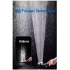 High Pressure Shower Head with Hose, 3 Jet Types, Water-Saving