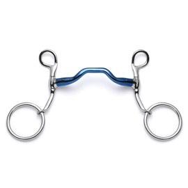 Cavalon Loose Shank Low Port Mullen Curb Bit (5")