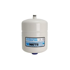 Watts PLT-5 - 2.1-Gallon Potable Water Expansion Tank, 3/4" Male Connection w/ Stainless Steel Inlet, Steel, Butyl Diaphragm, Maximum Pressure 150 psi