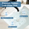 6 Packs Drain Stopper Set with Pull Ring, Jamini Rubber