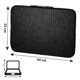 PEDEA Protective Sleeve, Notebook Case 10.1-Inch/13.3 inch/15.6 inch/17.3 inch First One 17,3 Zoll