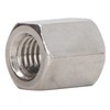 20 Pcs Hex Coupling Nut M8x1.25 L15mm 304 Stainless Steel