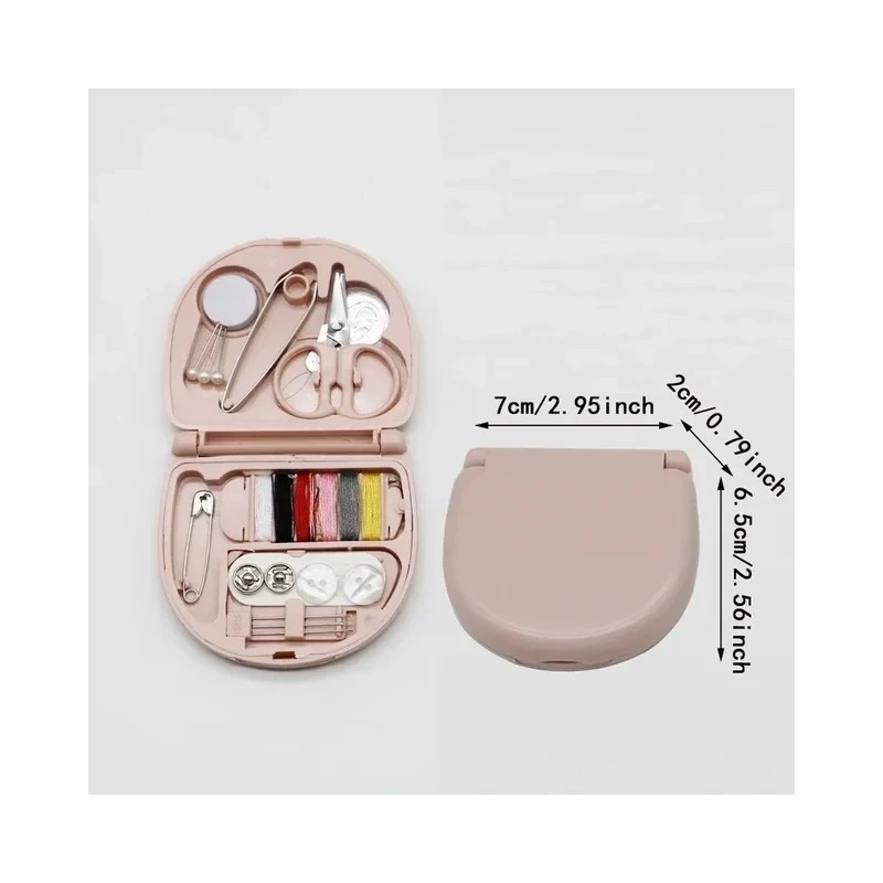 Mini Travel Sewing Kit for Quick Repairs – 2-Pack Portable