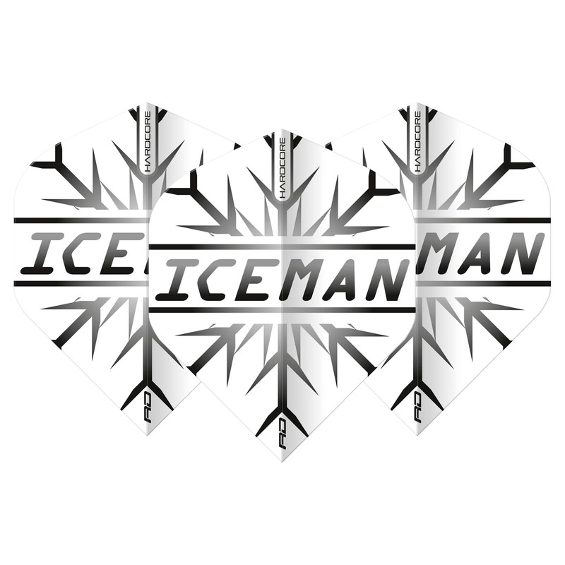 RED DRAGON Gerwyn Price Hardcore Iceman Black Extra Thick Dart