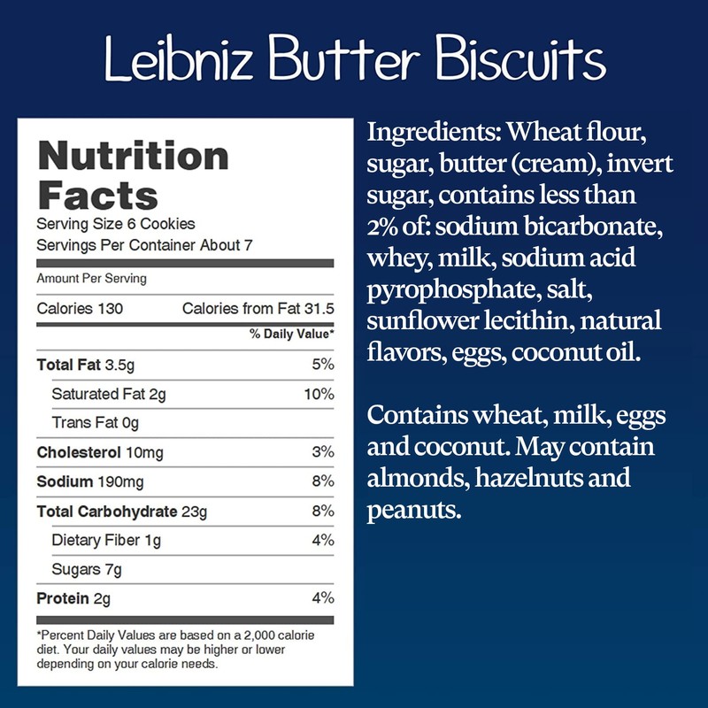 Bahlsen Leibniz Butter Biscuits (16 pack) | Our classic original