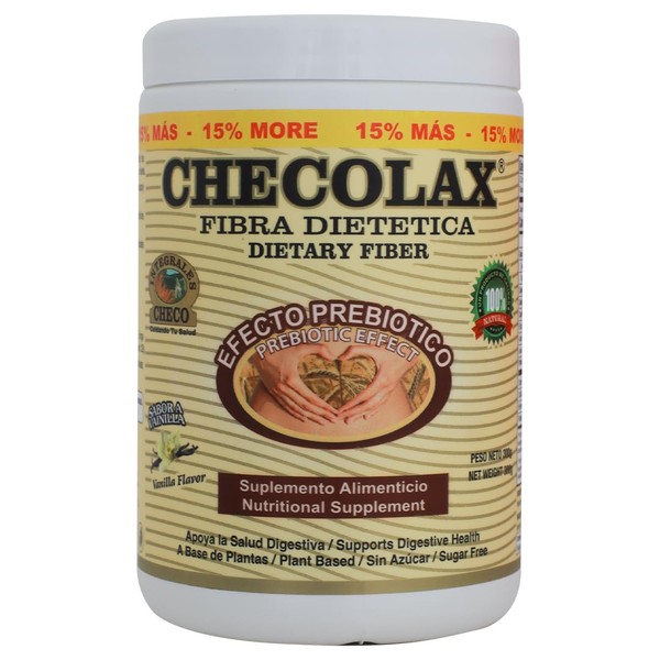 CHECOLAX: Our Dietary Fiber Alleviates Constipation Naturally, Supports Regularity, Bloating