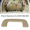 Inside Rear Door Assist Handle Beige Smooth Surface Comfortable Grip