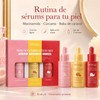 Kit de Sérums Faciales Antiedad e Hidratante, Set de 3