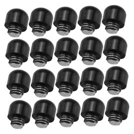 Vaguelly 50pcs Hair Shear Mufflers Fit Transparent Scissor Silencers for Salon and Home Use Reduction Accessories for Hairdressing Tools