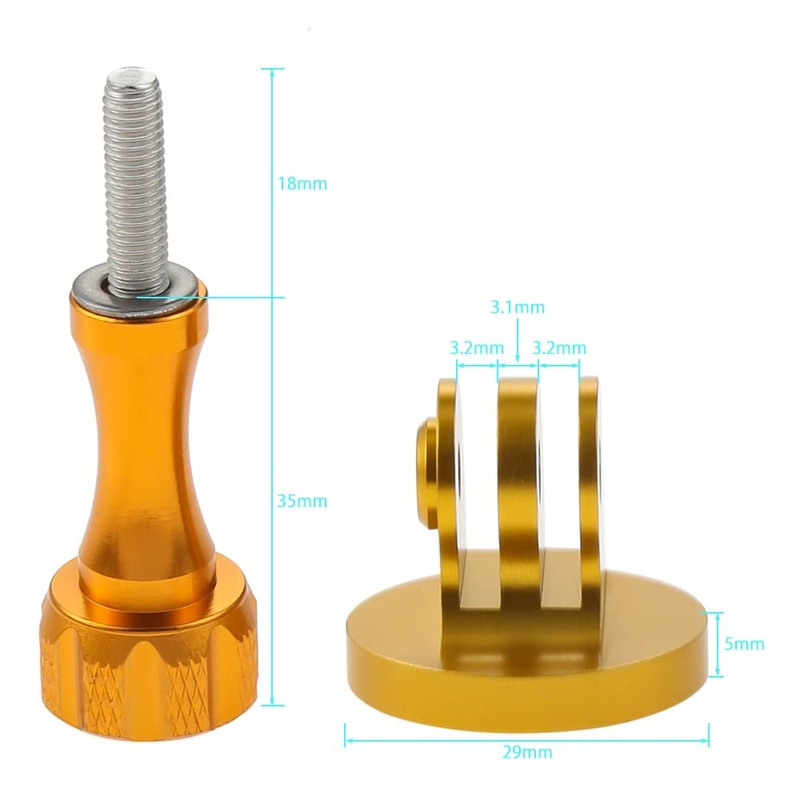 SURIEEN Aluminum Tripod Mount Adapter Set, Aluminum Tripod Mount, Aluminum