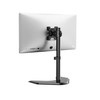WALI Single Monitor Stand for 13-32 Inch Computer Screens, Freestanding