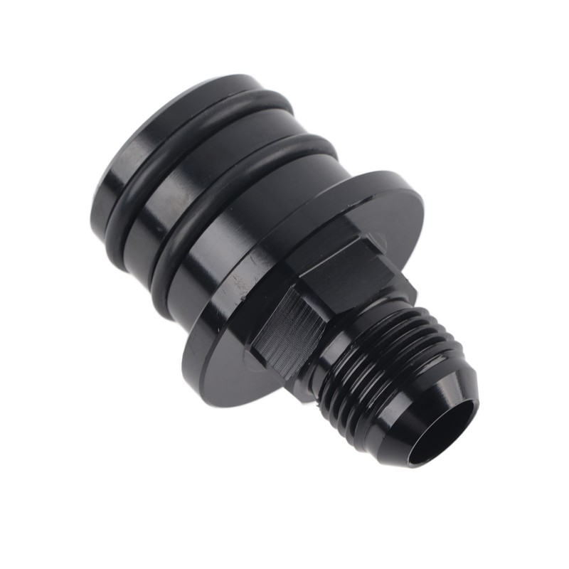 10AN Breather Fitting Adapter Black Aluminium Alloy Lightweight for Oil