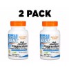Doctor's Best, High Absorption Magnesium, Lysinate Glycinate Chelated, 2 PACK