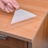 practicalWs 17.71In×196.7In Clear Wallpaper Transparent Kitchen Backsplash Protective Contact Paper
