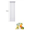 YFFSFDC Stainless Steel Stirring Rod, Long Stirrer, Total Length 7.5