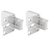 2pcs Home Security Door Reinforcement Lock Anti Theft Aluminum Alloy