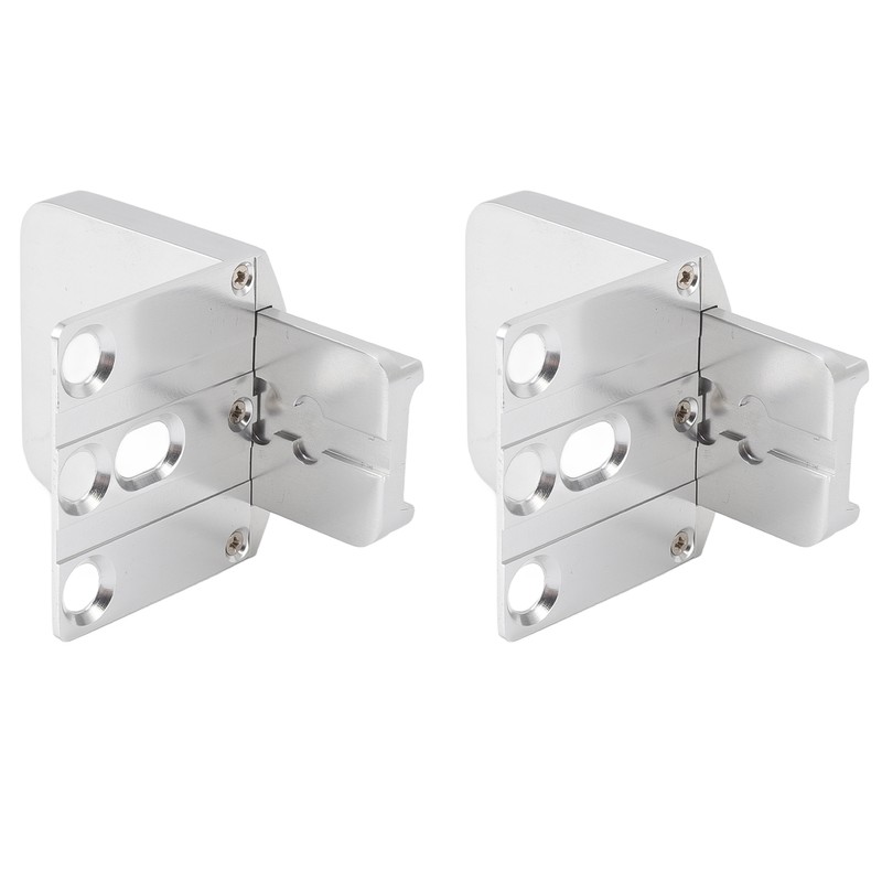 2pcs Home Security Door Reinforcement Lock Anti Theft Aluminum Alloy