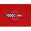 AFM NEW! Red Carpet Deck MAT 1984-1996 Corvette With Embroidered