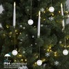 LUSHARBOR Christmas Tree Candles, 10 Pack Flameless Candles for Christmas