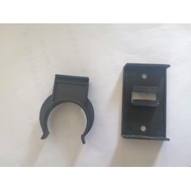 Furniture Legs Heavy Duty Kitchen Kick Board Plinth Clips & Bracket, Black, pack of 10