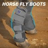 Harrison Howard Horse Fly Boots Perfect Contoured Fit Leg Guards