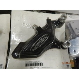 Revtech Right Brake caliper black 4 piston touring vrod harley custom 00^ Brembo