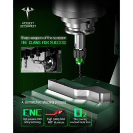 POISON SCORPION Red Motorcycle Brake Clutch Levers Wheel Adjustable Short Compatible with GSX1300R Hayabusa / DL1000 V-Strom / GSF1200 GSF1250 GSF1250S / GSX650F GSX1250F / SV1000 / TL1000R