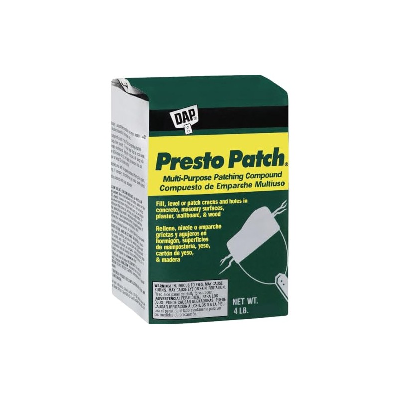 DAP 58505 4 Lb Presto Patch Multi Purpose Patching Compound