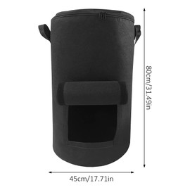 Compost Bags - Aerating Outdoor Compost Box - Easy Assembling Compost Bag, Fast Creation of Fertile Soil Garden Waste Bin for Lawn Garden